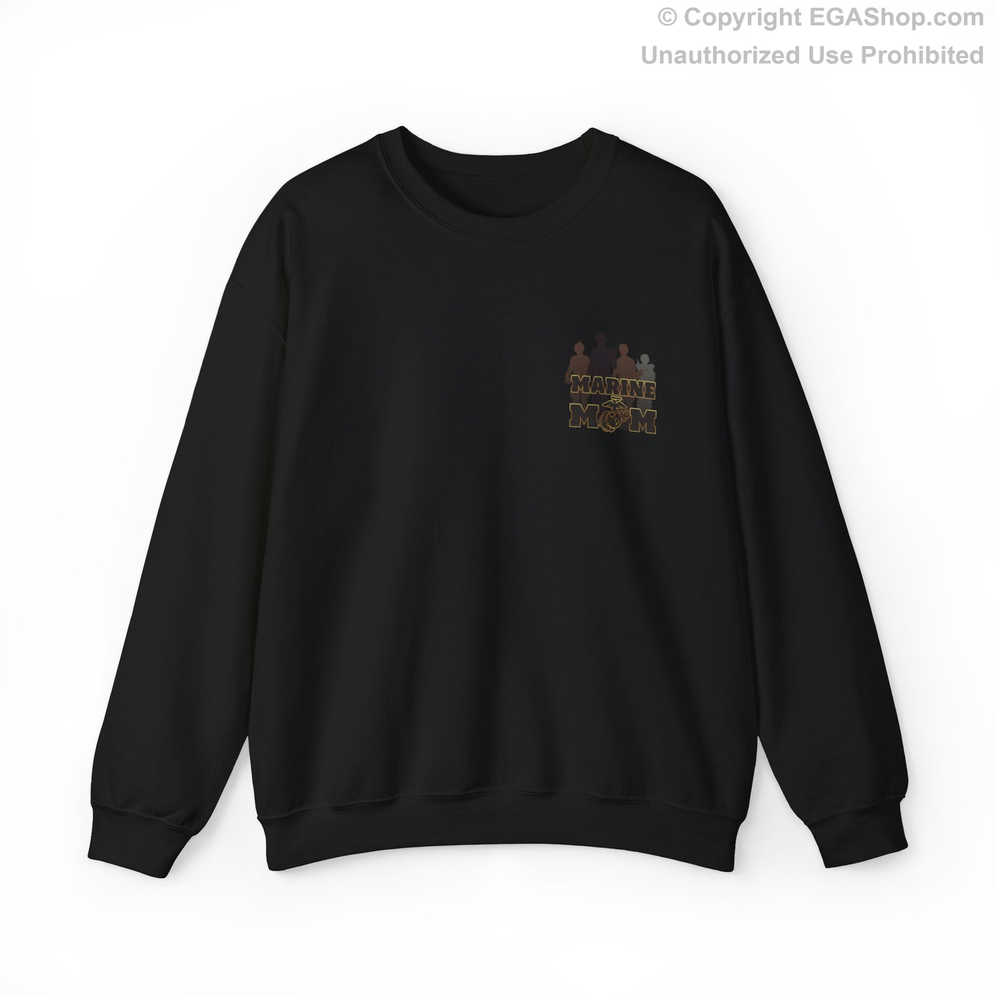 Sweatshirt: Nobody Tougher than a Marine Except a Marine Momma