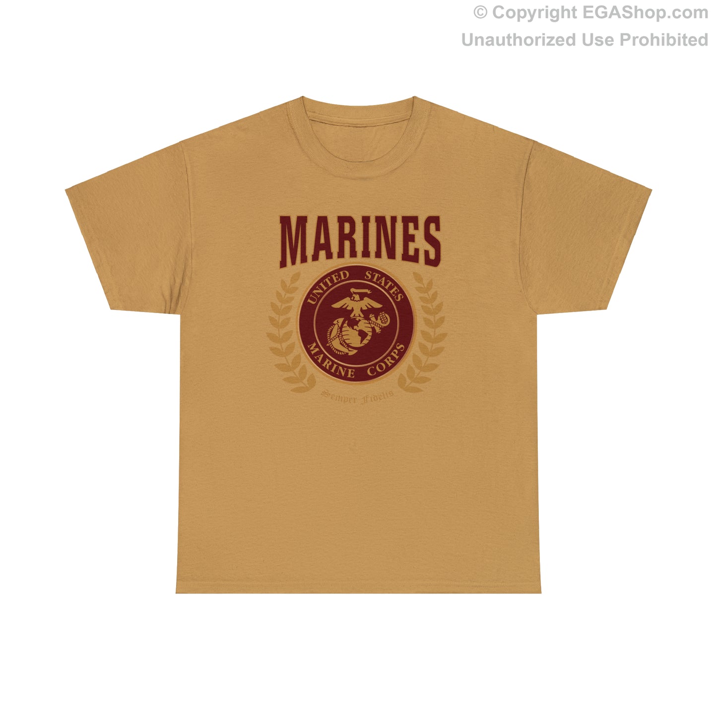 T-Shirt: Marines Red Seal (Color Choices)
