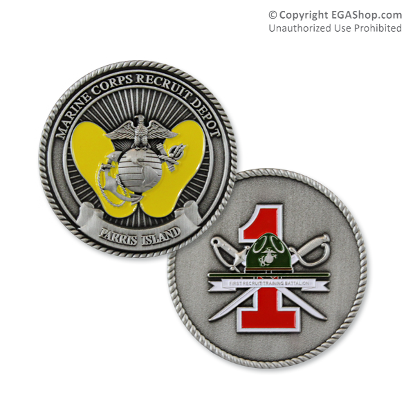 Coin, 1st Battalion, Parris Island