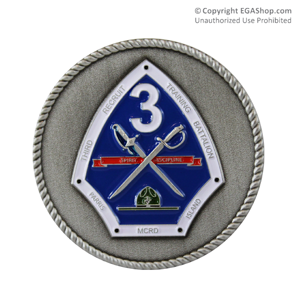 Coin, 3rd Battalion, Parris Island