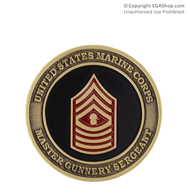 Coin, Rank: Master Gunnery Sergeant