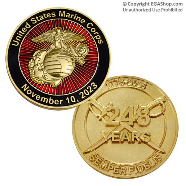Coin, 2023 Marine Corps Birthday (Limited Edition)