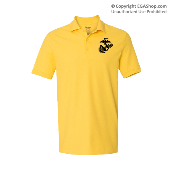 Polo, Embroidered: Eagle, Globe, and Anchor