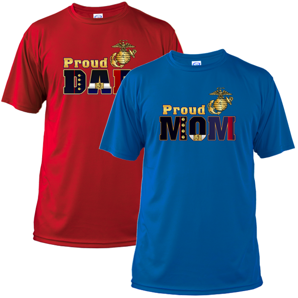 Short Sleeve Shirt (Unisex, Solar): Dress Blue MoM OR Dad
