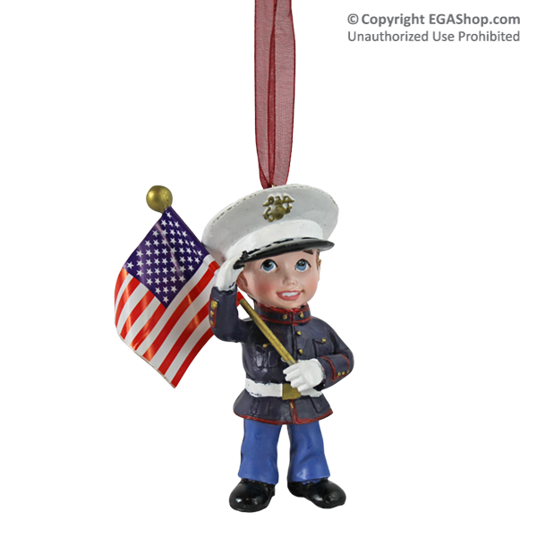 Ornament: Marine Kid