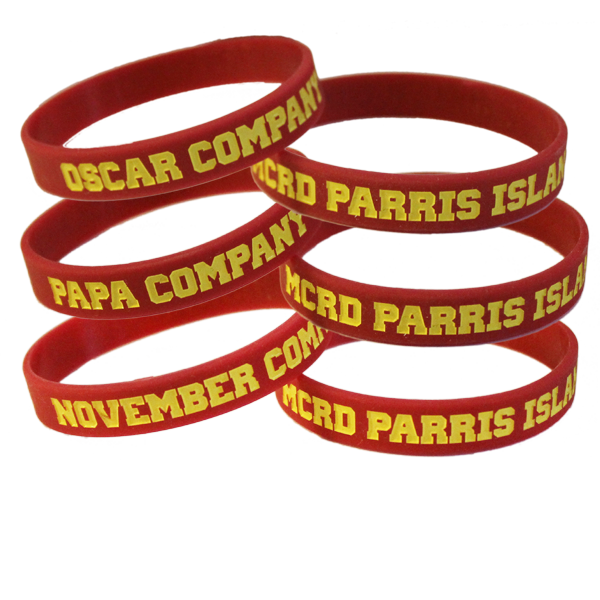 Wristband: 4th Btn Parris Island, Choose O, P, N