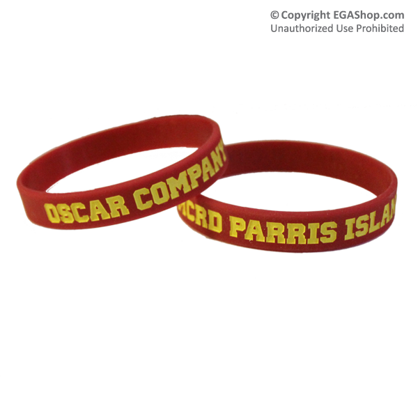 Wristband: 4th Btn Parris Island, Choose O, P, N
