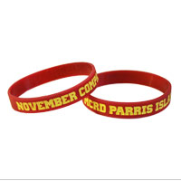 Wristband: 4th Btn Parris Island, Choose O, P, N