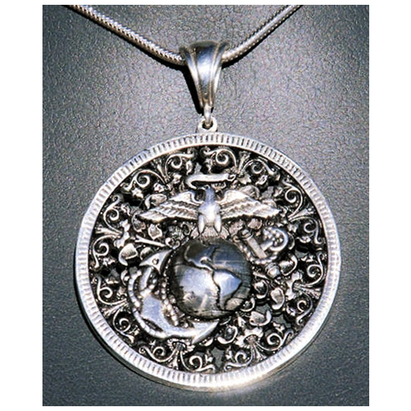 Necklace, Iron Gate EGA Pendant