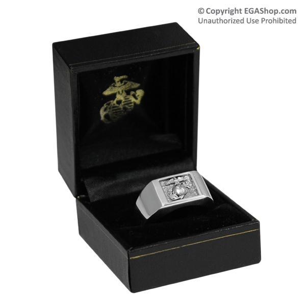 Ring, Sterling Silver EGA High Polished
