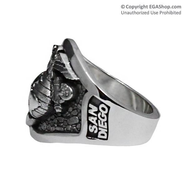 Ring, Sterling Silver San Diego Graduation Ring