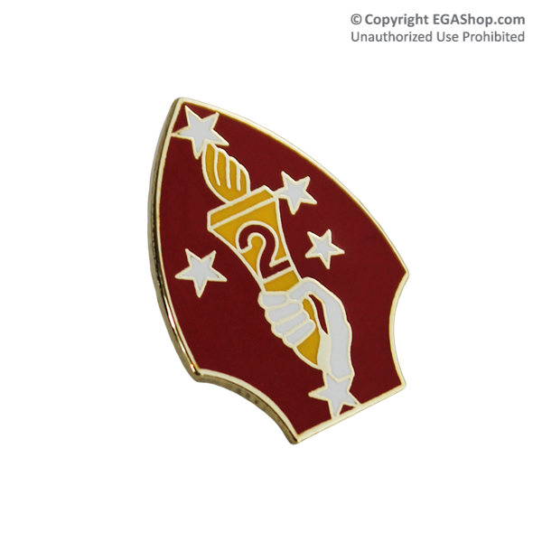 Lapel Pin, 2nd Marine Division