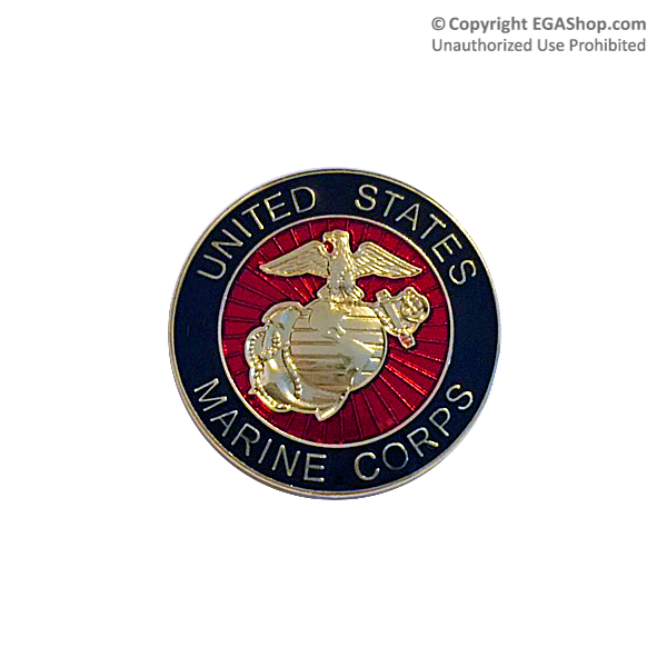 EGA Lapel Pin: United States Marine Corps