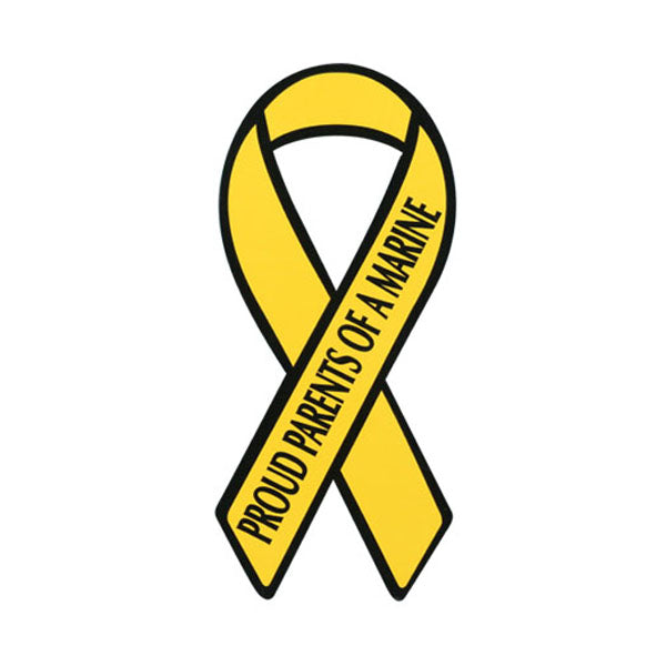 Ribbon Car Magnet, Proud PARENTS of a Marine