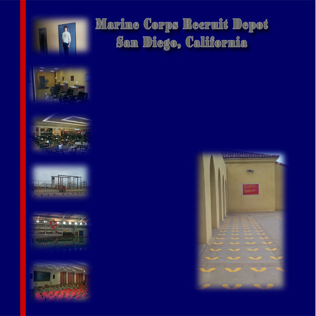 Paper, MCRD San Diego Left, 12x12
