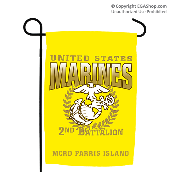 Garden Flag: Recruit Family, 2nd Btn (Parris Island)