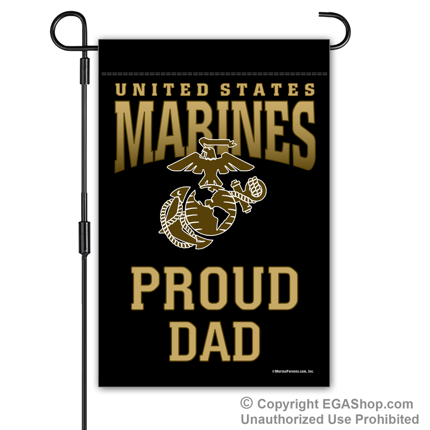 Garden Flag: Proud Family (Choose Affiliation and Color)