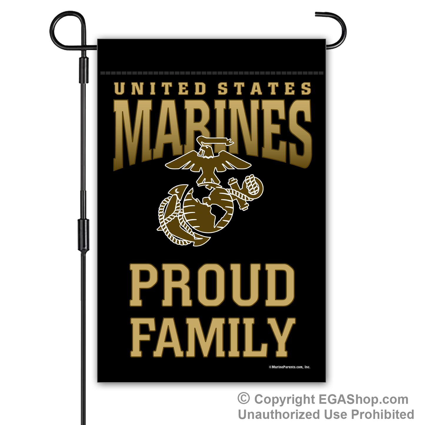 Garden Flag: Proud Family (Choose Affiliation and Color)