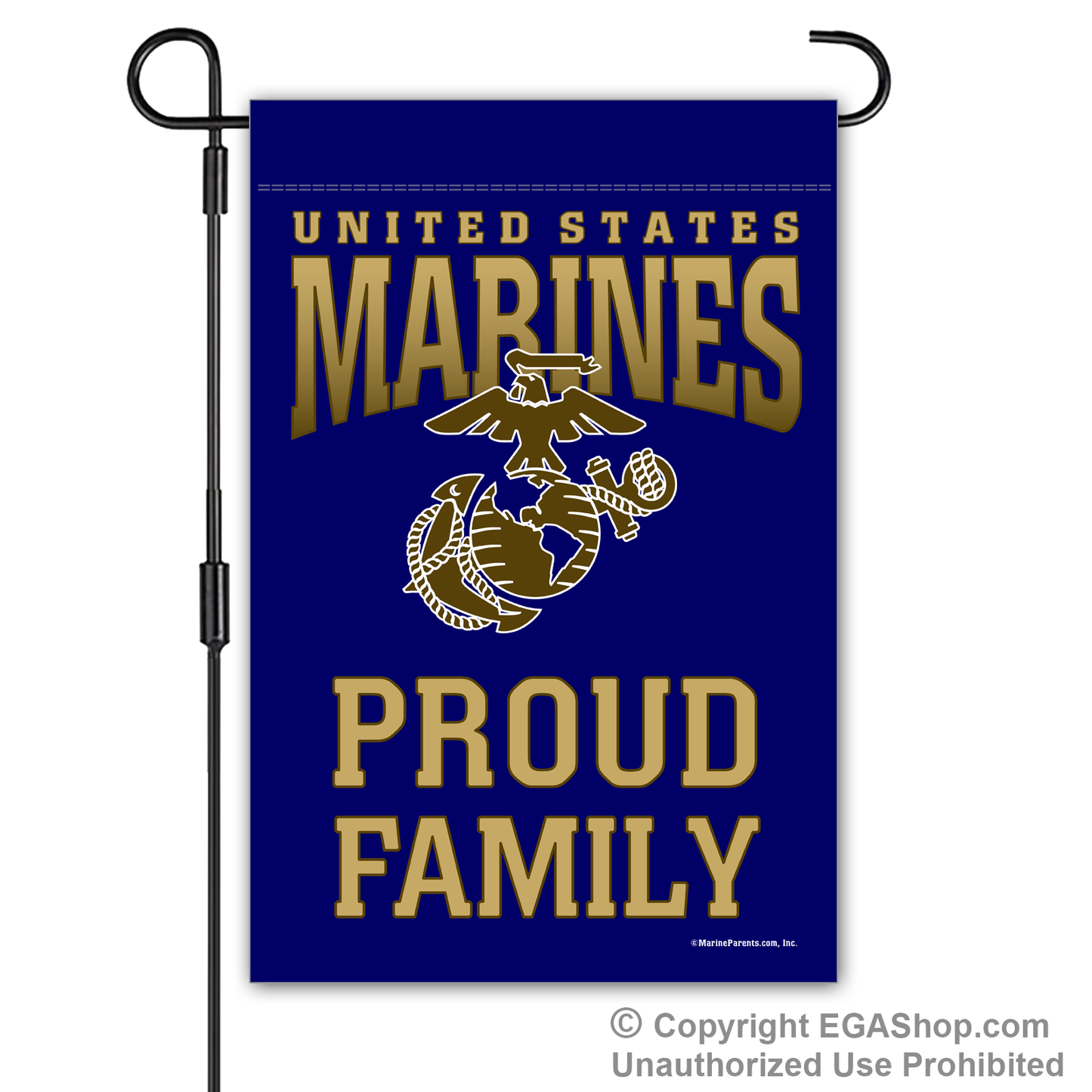 Garden Flag: Proud Family (Choose Affiliation and Color)
