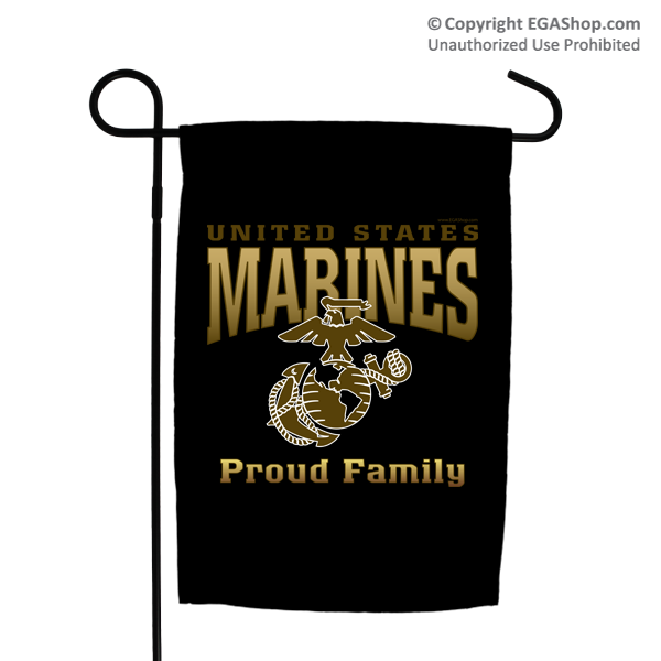 Garden Flag: Proud Family (Choose Affiliation and Color)