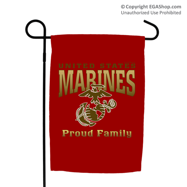 Garden Flag: Proud Family (Choose Affiliation and Color)
