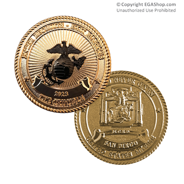 Coin, Crucible 2023, San Diego (Gold Color Limited Edition)
