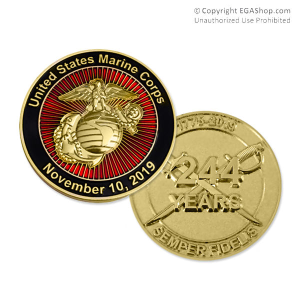 Coin, 2019 Marine Corps Birthday (Limited Edition)