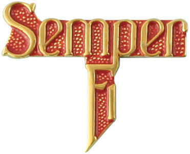 Lapel Pin, Semper Fi