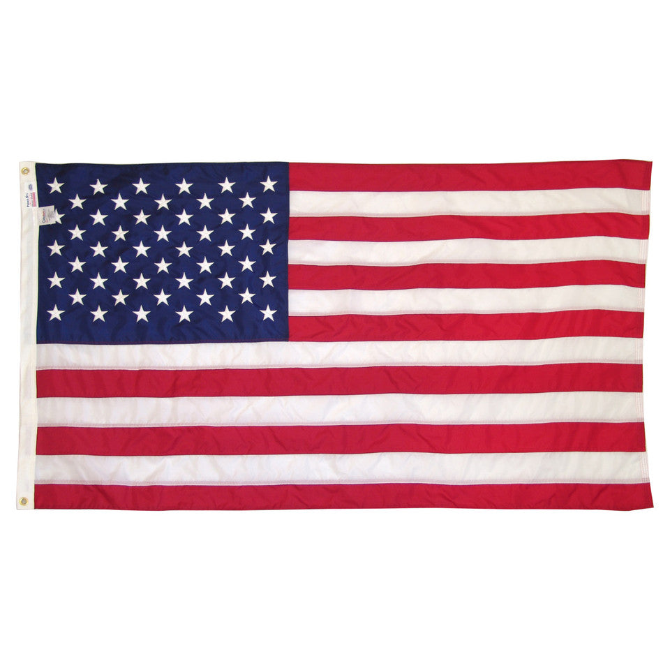 Flag, American: 3x5 Nylon, Embroidered (Made in USA!)