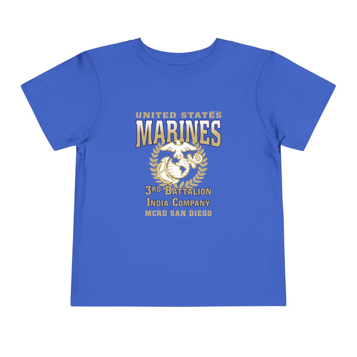 3rd Btn Choose Company & Personalized Back (TODDLER T-Shirt)