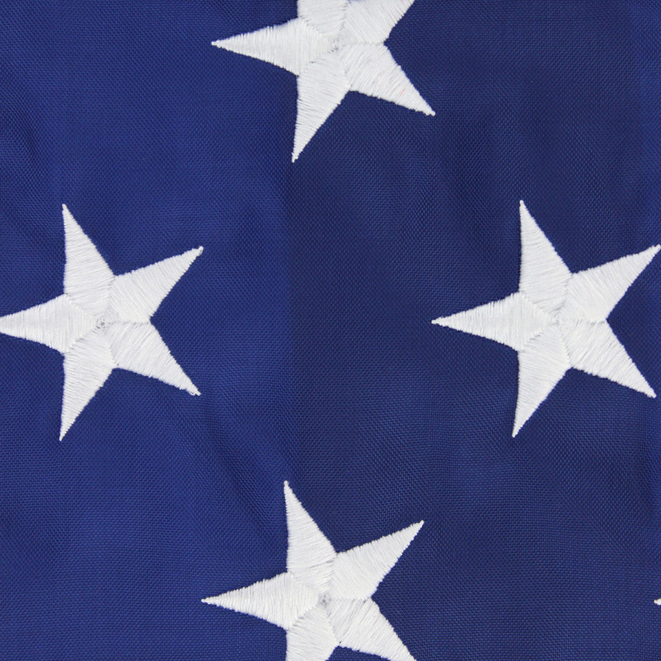 Flag, American: 3x5 Nylon, Embroidered (Made in USA!)