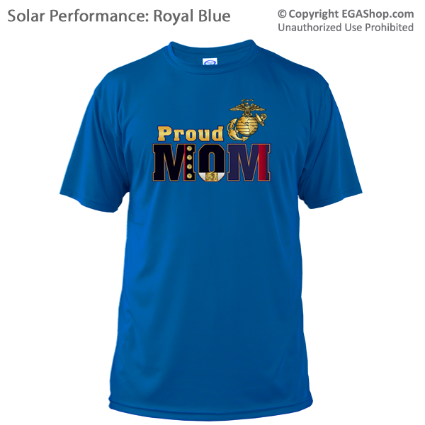 Short Sleeve Shirt (Unisex, Solar): Dress Blue MoM OR Dad