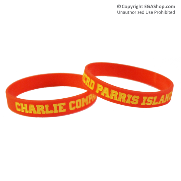 Wristband: 1st Btn Parris Island, Choose A, B, C, D