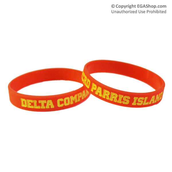 Wristband: 1st Btn Parris Island, Choose A, B, C, D