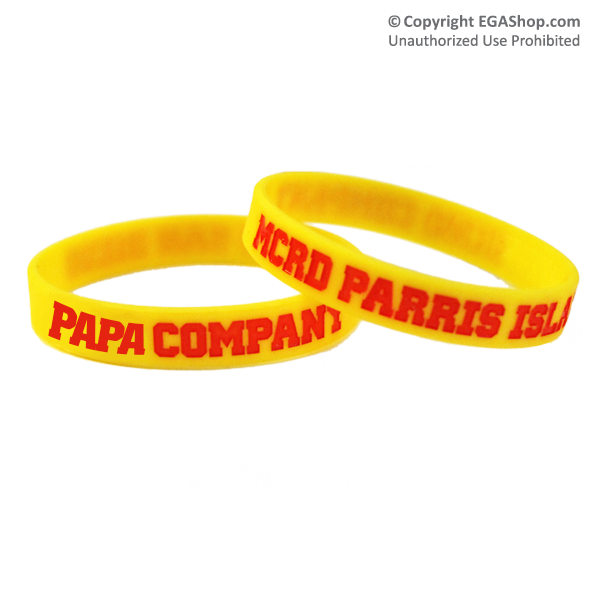 Wristband: 2nd Btn Parris Island, Choose E, F, G, H, P