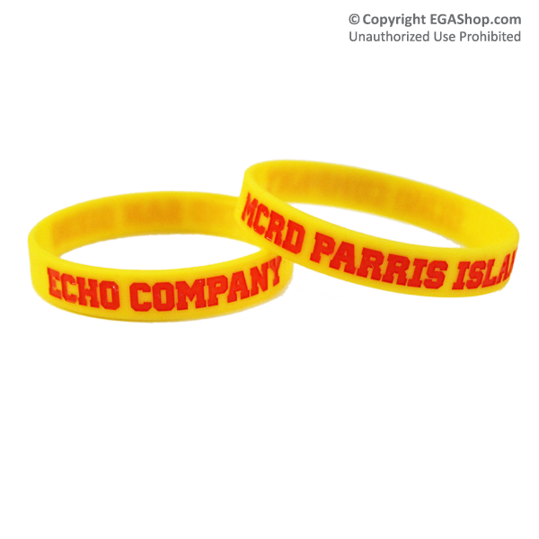 Wristband: 2nd Btn Parris Island, Choose E, F, G, H, P