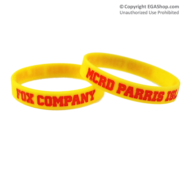 Wristband: 2nd Btn Parris Island, Choose E, F, G, H, P
