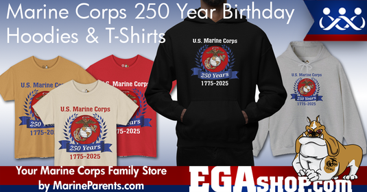 Marine Corps 250 Birthday Clothing