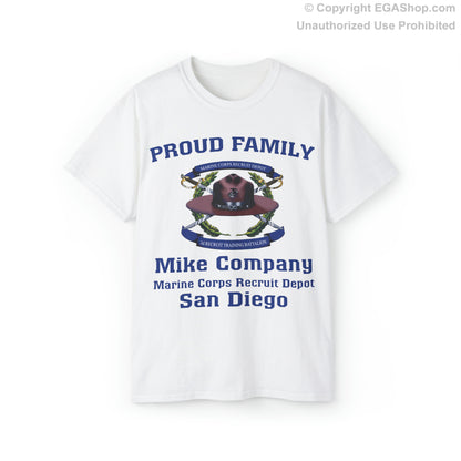 T-Shirt: Mike Co. MCRD San Diego (3rd Battalion Crest)