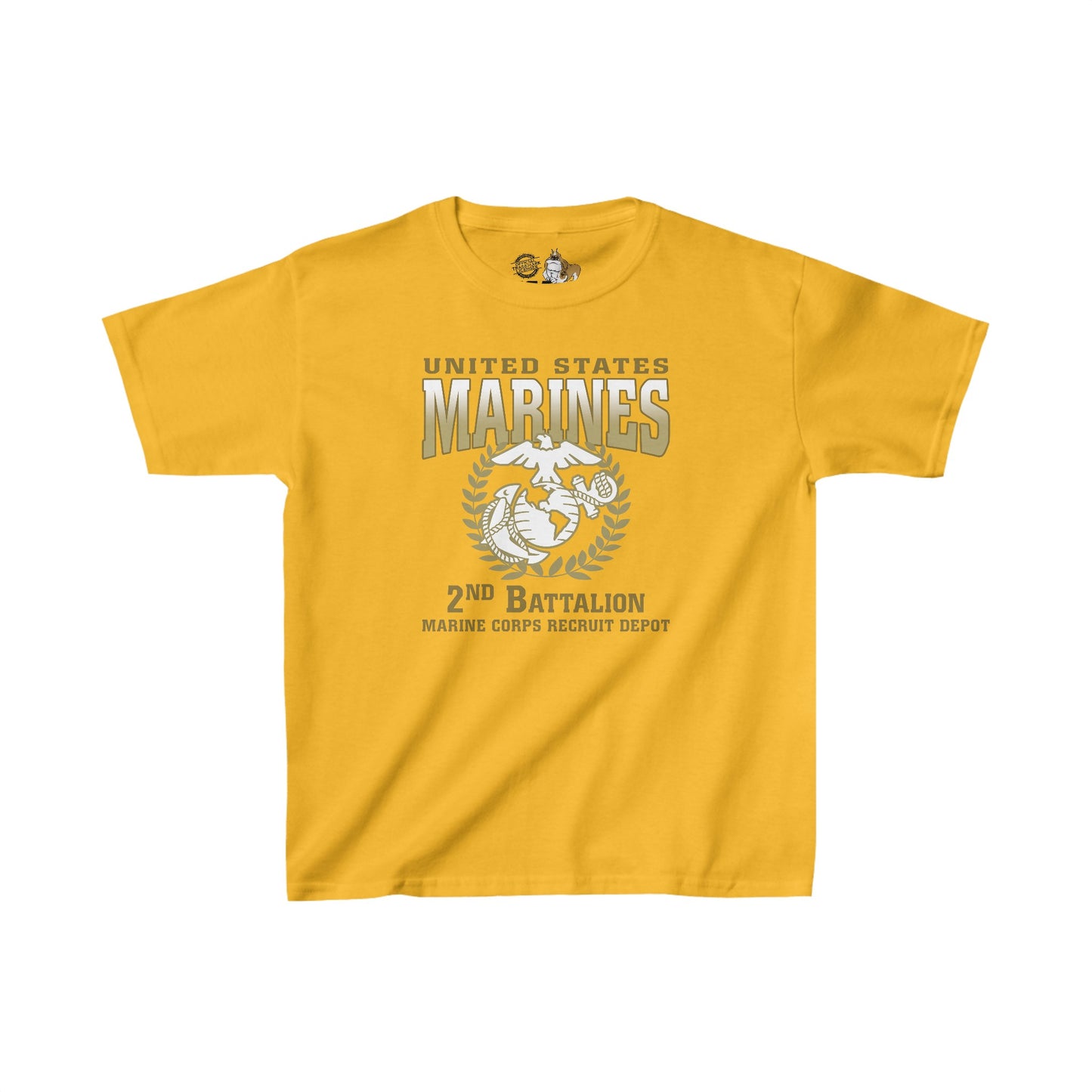 T-Shirt YOUTH: 2nd Recruit Battalion (Gold or Yellow)