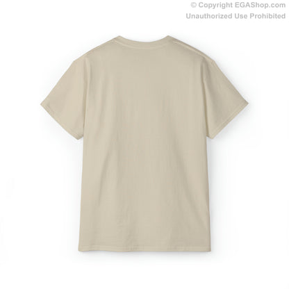 T-Shirt: Charlie Co. MCRD Parris Island (EGA, Blank Back)