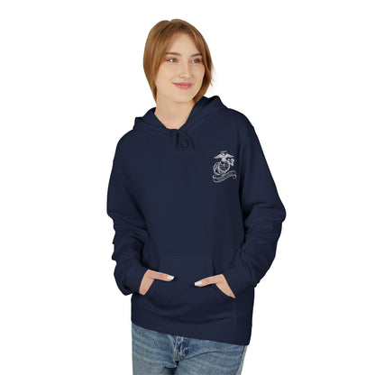 Hoodie: Midweight Softstyle Line EGA and Semper Fidelis