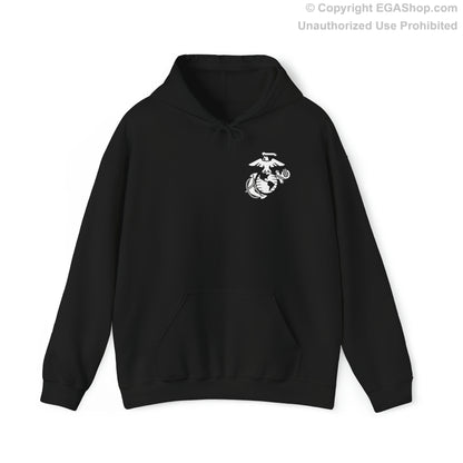 Hoodie: Mike Co. MCRD San Diego (3rd Battalion Crest on BACK)