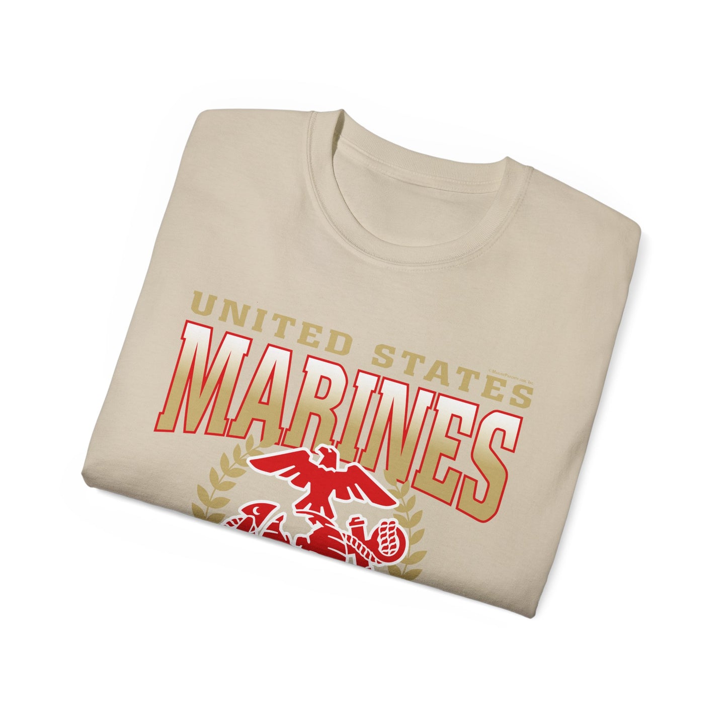 T-Shirt: Delta Co. MCRD Parris Island (EGA, Blank Back)