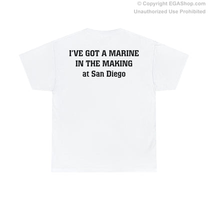 T-Shirt: Marine in the Making, San Diego (Battalion Color Choices)