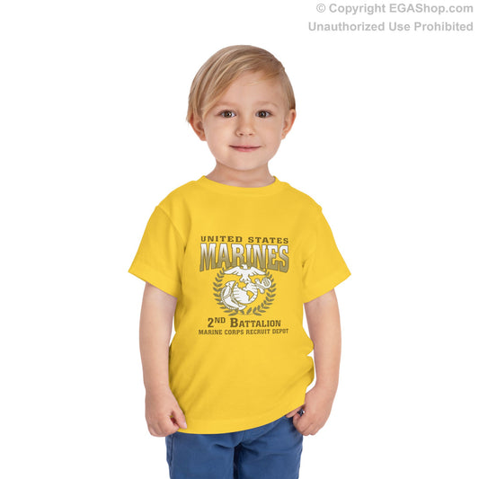 T-Shirt TODDLER: 2nd Recruit Battalion (Yellow or Gold)