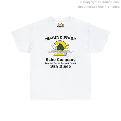 T-Shirt, Adult Heavy Cotton: 2nd Btn Echo San Diego