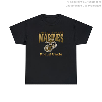 T-Shirt: United States Marines Proud Uncle