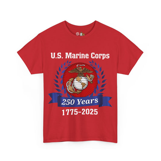 U.S. Marine Corps 250 Years T-Shirt, Commemorative Apparel