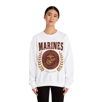 Sweatshirt: Marines Red Seal (Color Choices)